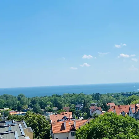 Bay View Mieszkanie Z Widokiem Na Zatoke ソポト