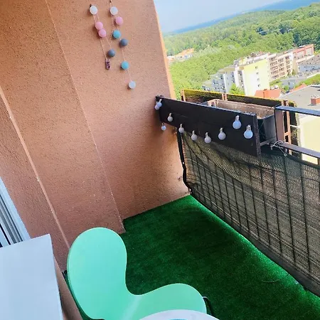 Bay View Mieszkanie Z Widokiem Na Zatoke Lägenhet Sopot