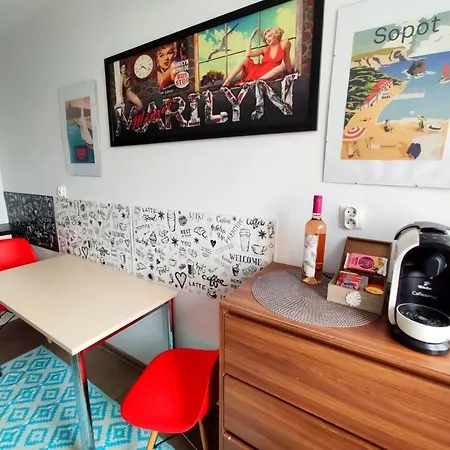 Lägenhet Bay View Mieszkanie Z Widokiem Na Zatoke Sopot